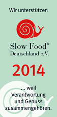 Plakette Slowfood 2014